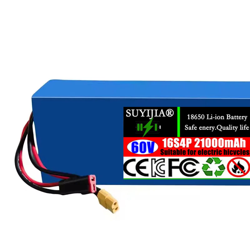60V 21Ah New 18650 16S4P 1800W - 60V 30Ah Electric Scooter Battery ulasan dan harga